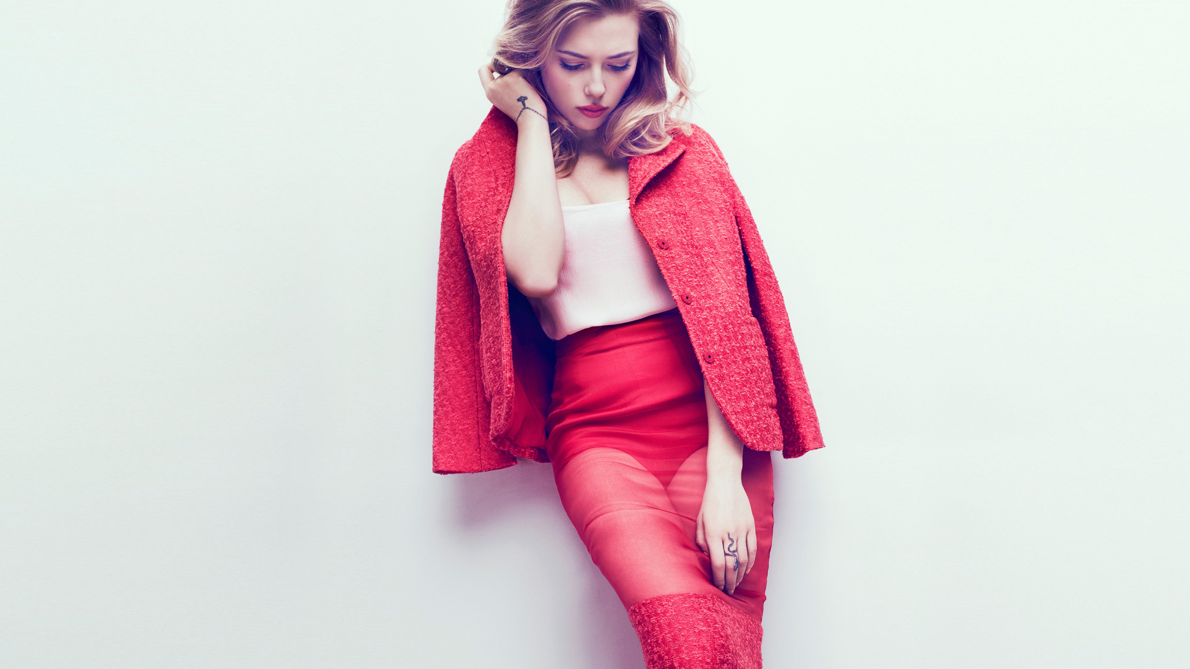Wallpaper Scarlett Johansson, Most Popular Celebs, actress, singer, Music